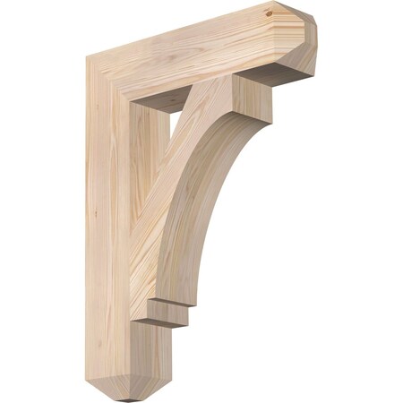 Ekena Millwork Imperial Craftsman Smooth Bracket, Douglas Fir, 5 1/2"W x 24"D x 32"H BKT06X24X32IMP04SDF